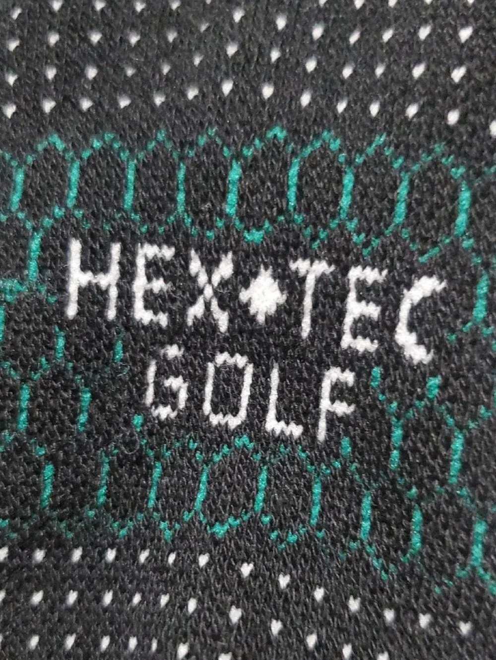 Bombas Low-Cut HEXTEC GOLF Athletic Socks in Black and Teal